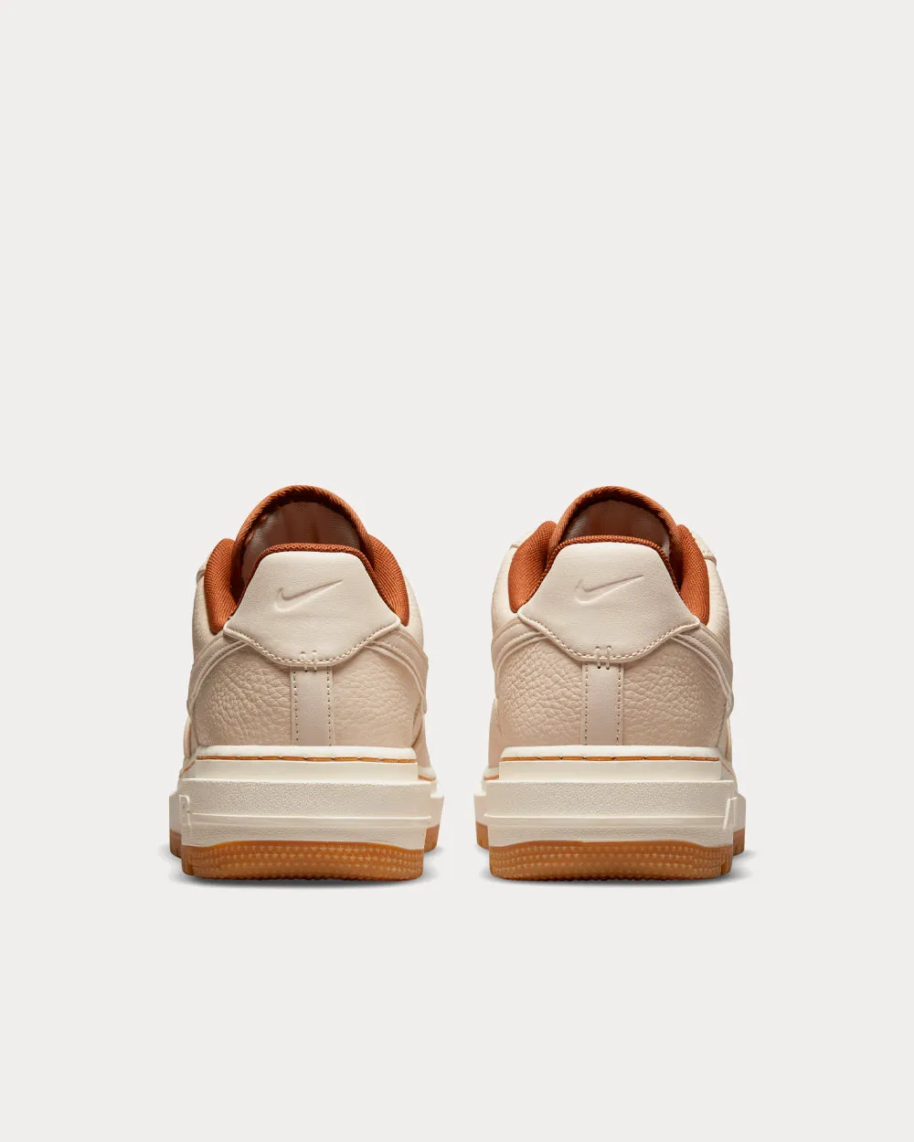 Air Force 1 Luxe Pearl White / Pale Ivory / Pecan / Gum Yellow Low Top Sneakers