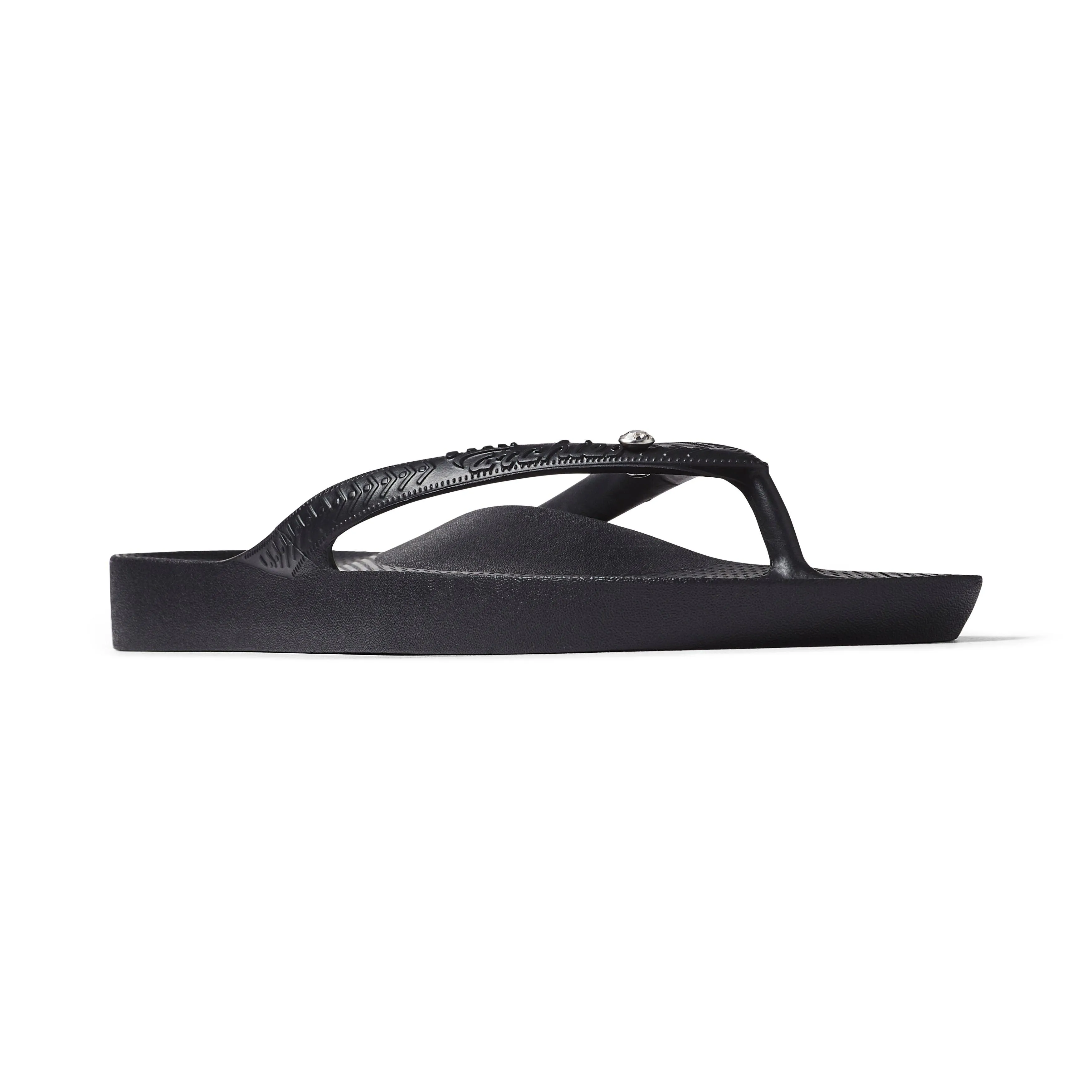 Archies Crystal Contoured Arch Support Flip-Flops
