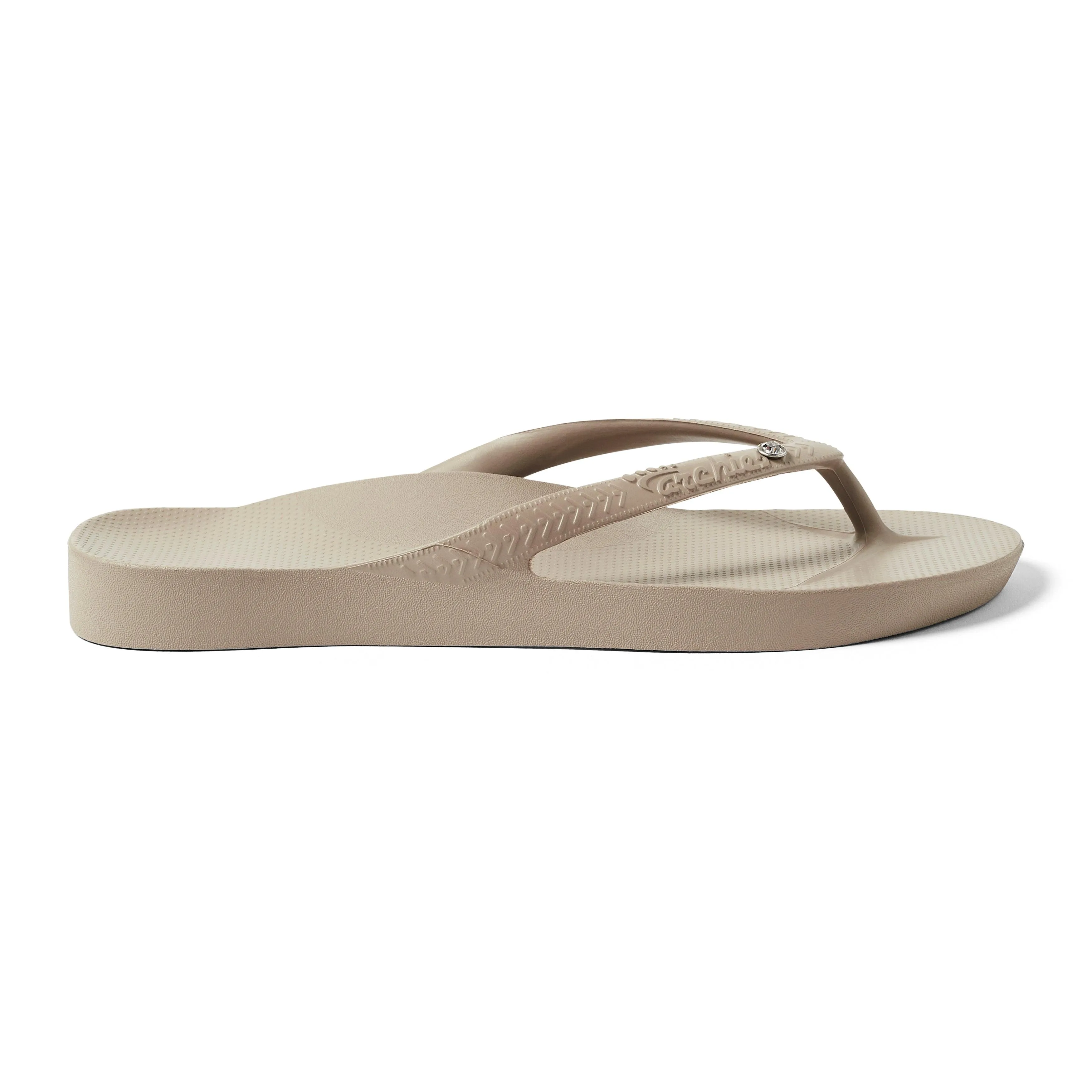 Archies Crystal Contoured Arch Support Flip-Flops