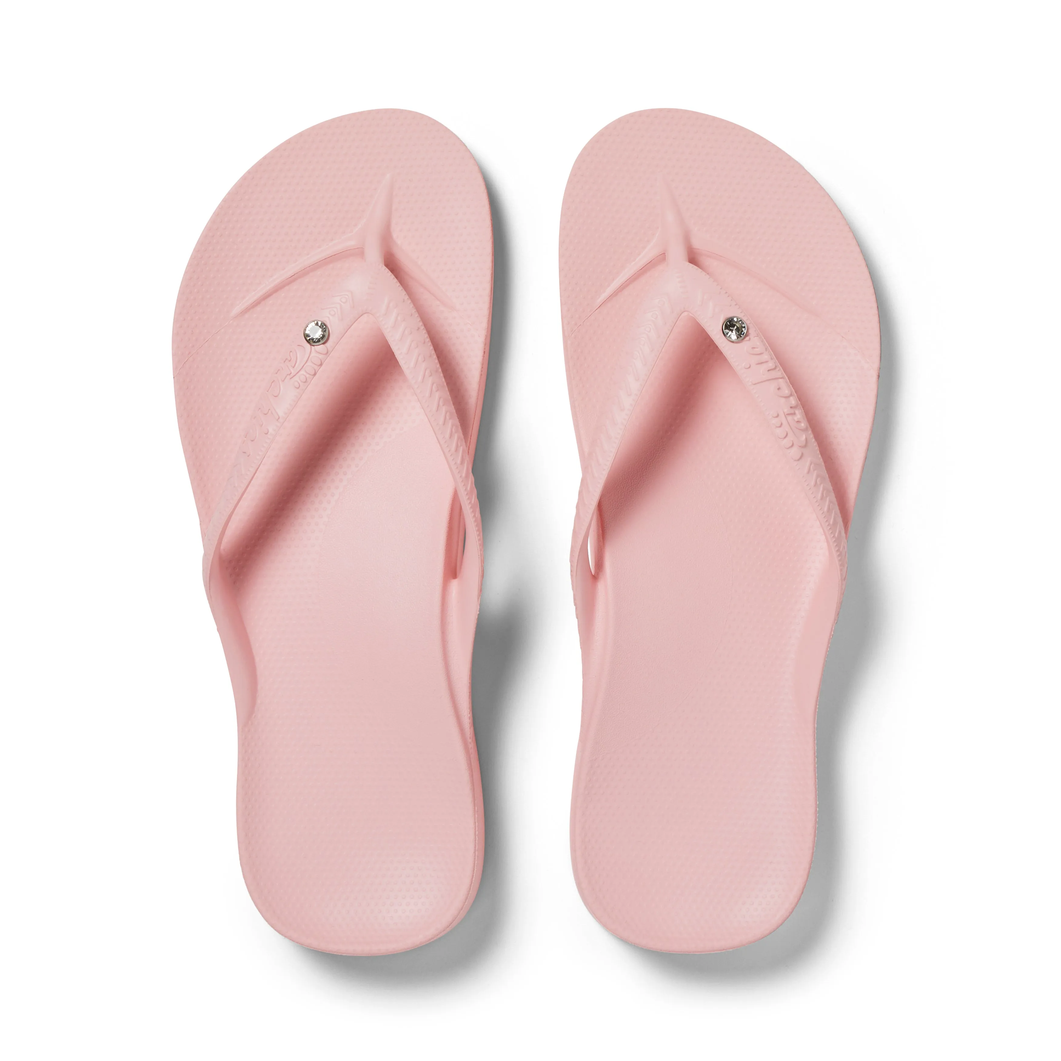 Archies Crystal Contoured Arch Support Flip-Flops