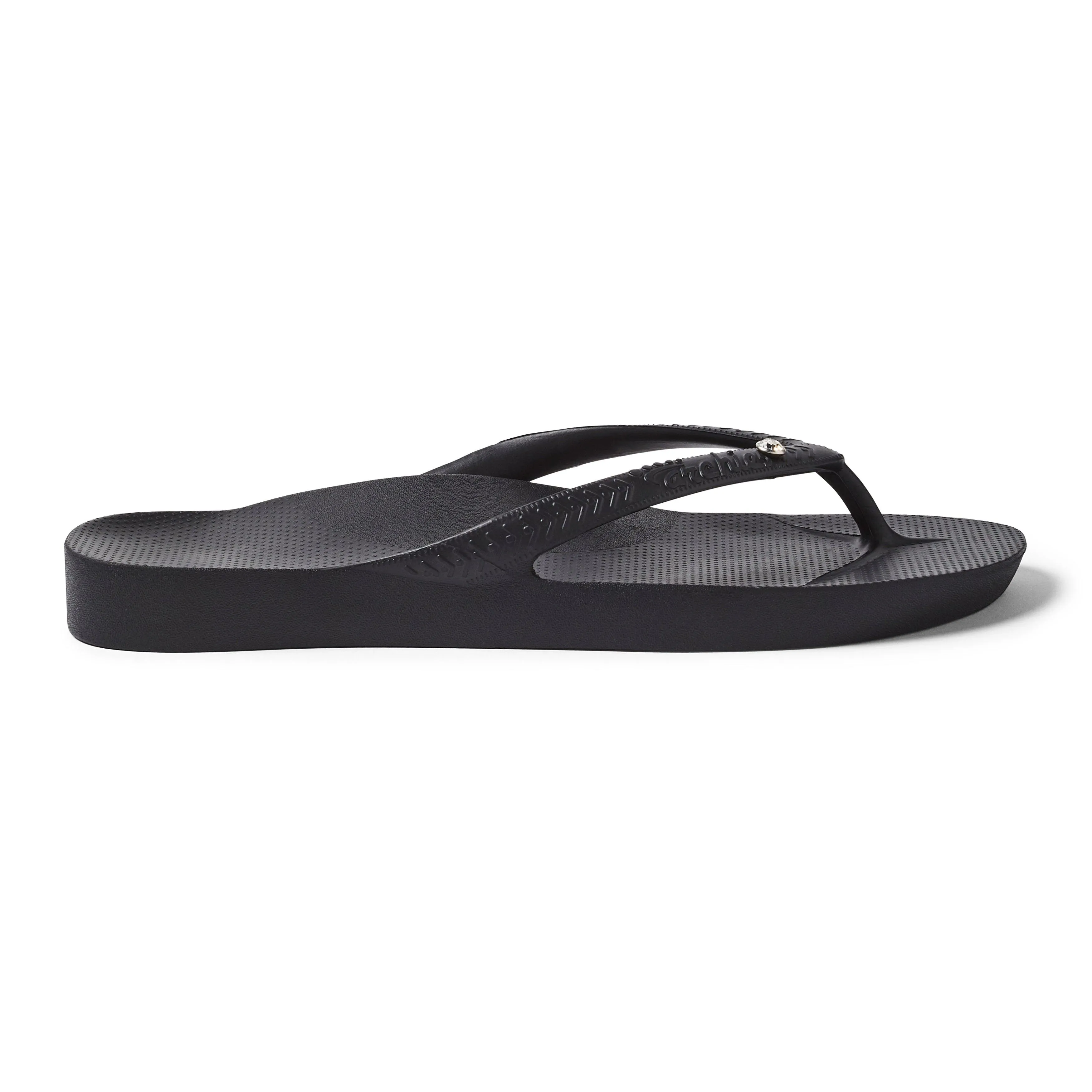 Archies Crystal Contoured Arch Support Flip-Flops
