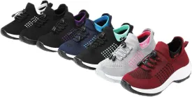 Comfort Wear Orthowear Shoes for Women Men Orthopedic Cushion Shoes Anti-Slip Air Nurse Shoe Breathable Mesh Fashion Sneakers for Women Adjustable Elastic Strap Trainers Plantar Fasciitis Unisex