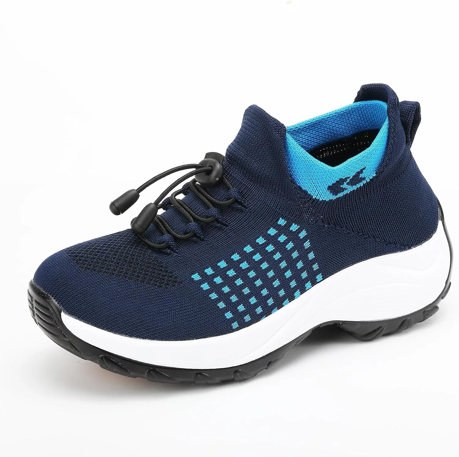 Comfort Wear Orthowear Shoes for Women Men Orthopedic Cushion Shoes Anti-Slip Air Nurse Shoe Breathable Mesh Fashion Sneakers for Women Adjustable Elastic Strap Trainers Plantar Fasciitis Unisex
