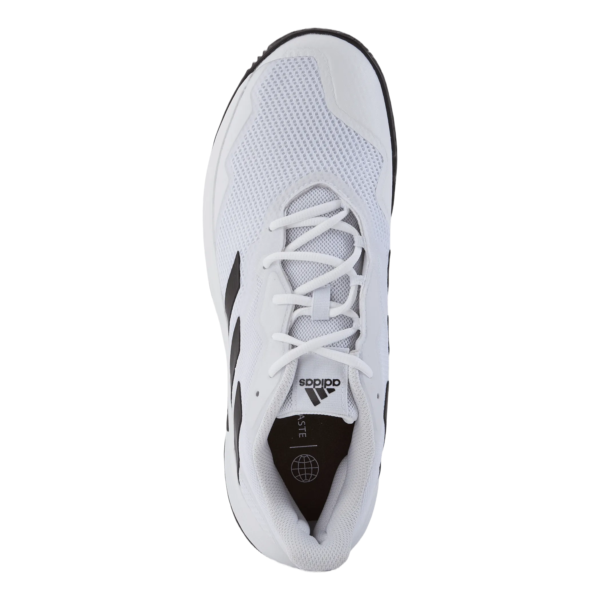 Courtjam Control Tennis Shoes Cloud White / Core Black / Cloud White