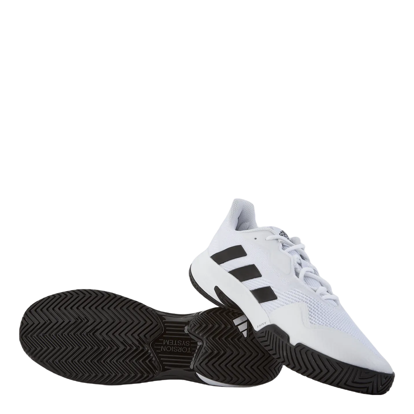 Courtjam Control Tennis Shoes Cloud White / Core Black / Cloud White