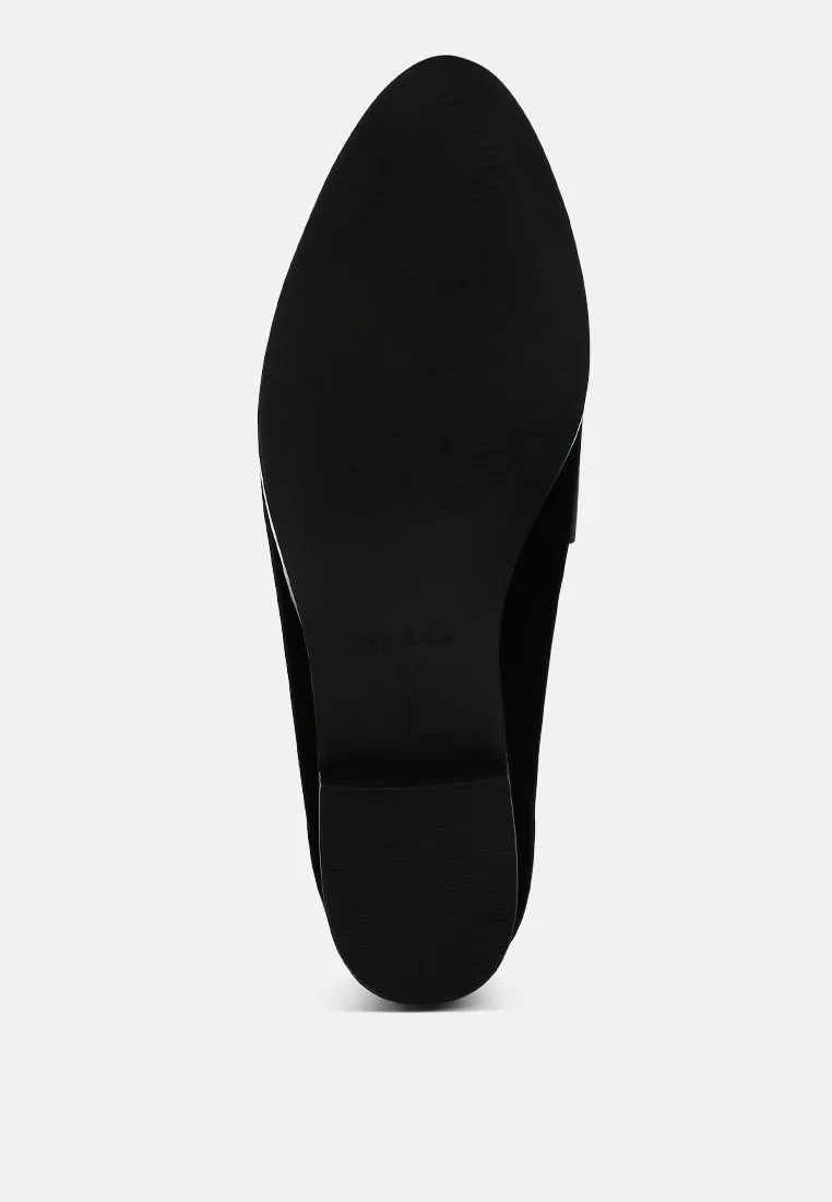 Durance Studded Genuine Suede Loafers