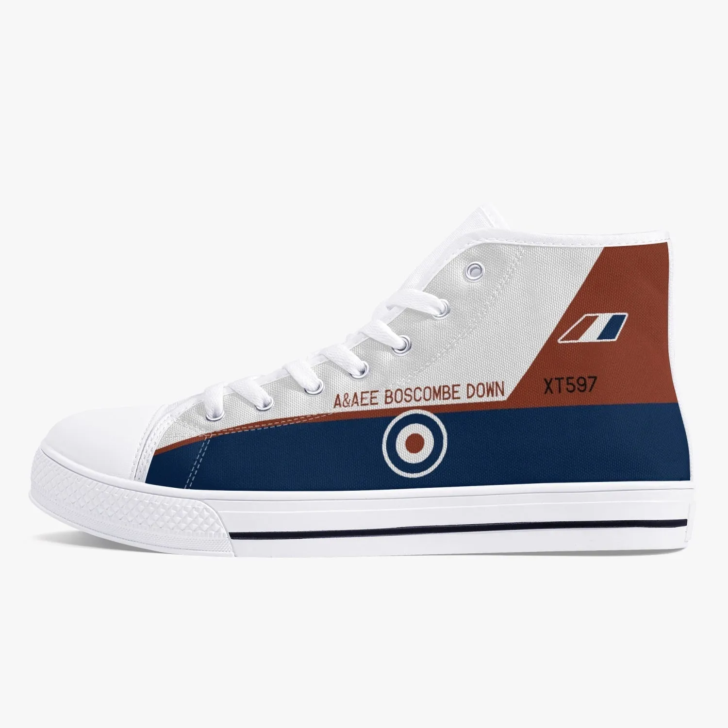 F-4 Phantom XT597 High Top Canvas Shoes