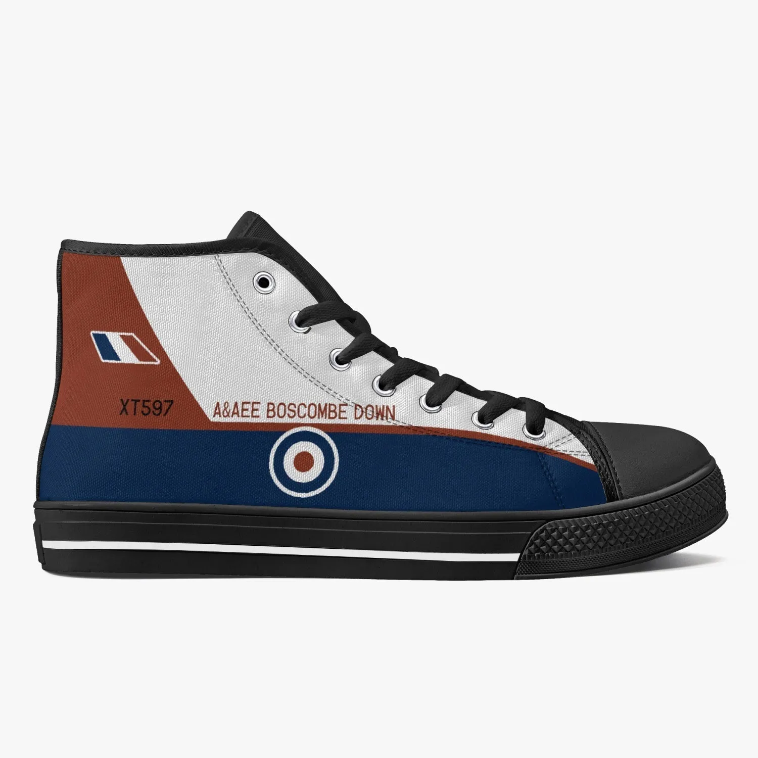 F-4 Phantom XT597 High Top Canvas Shoes