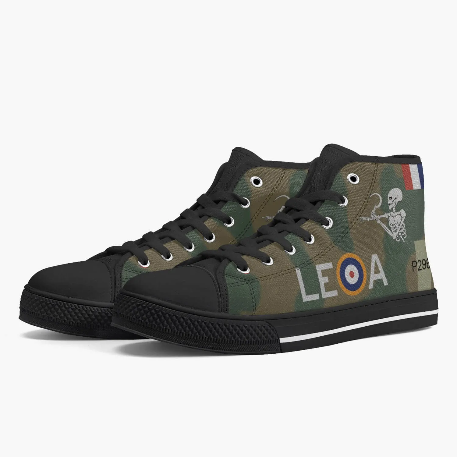 Hurricane "LE-A" High Top Canvas Shoes