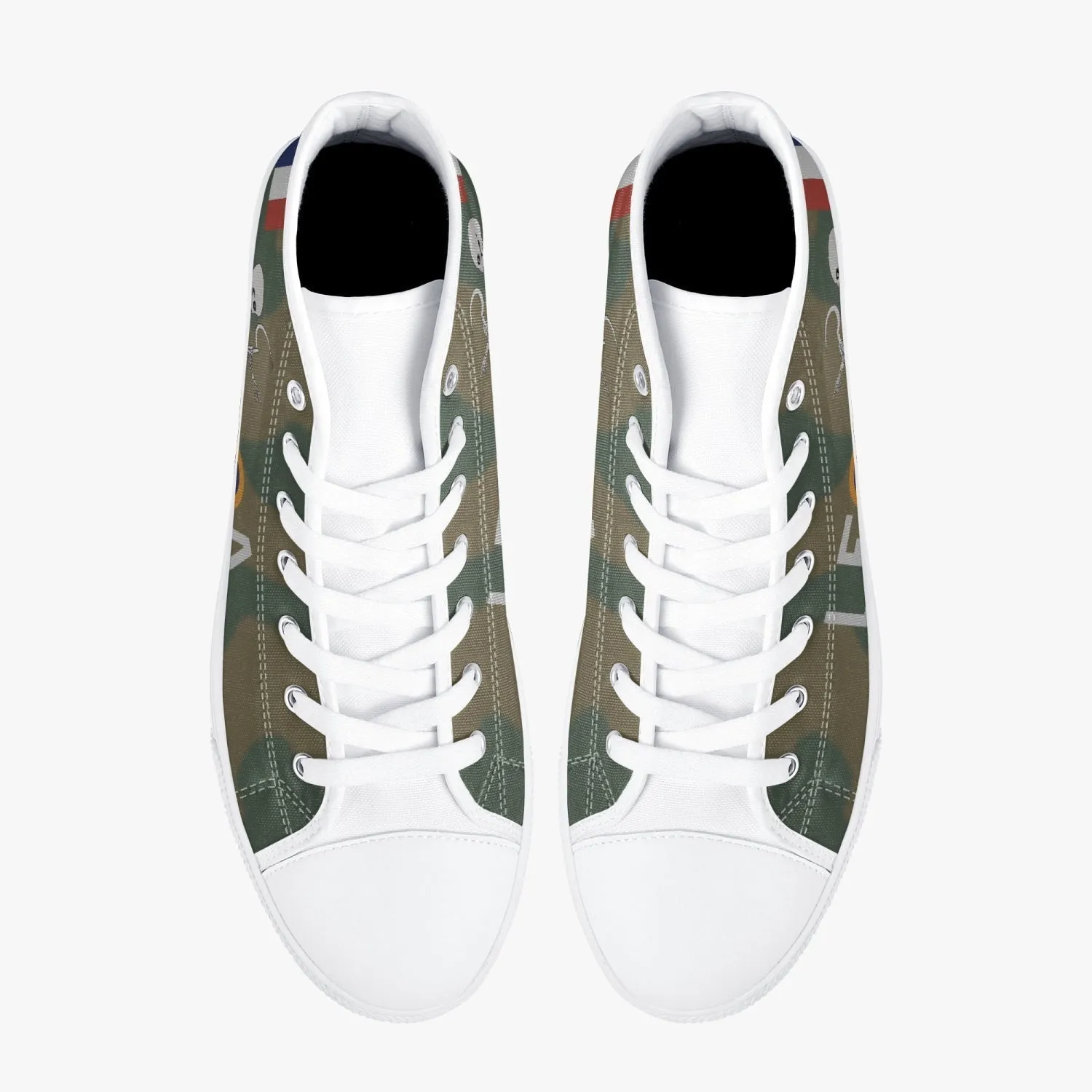 Hurricane "LE-A" High Top Canvas Shoes