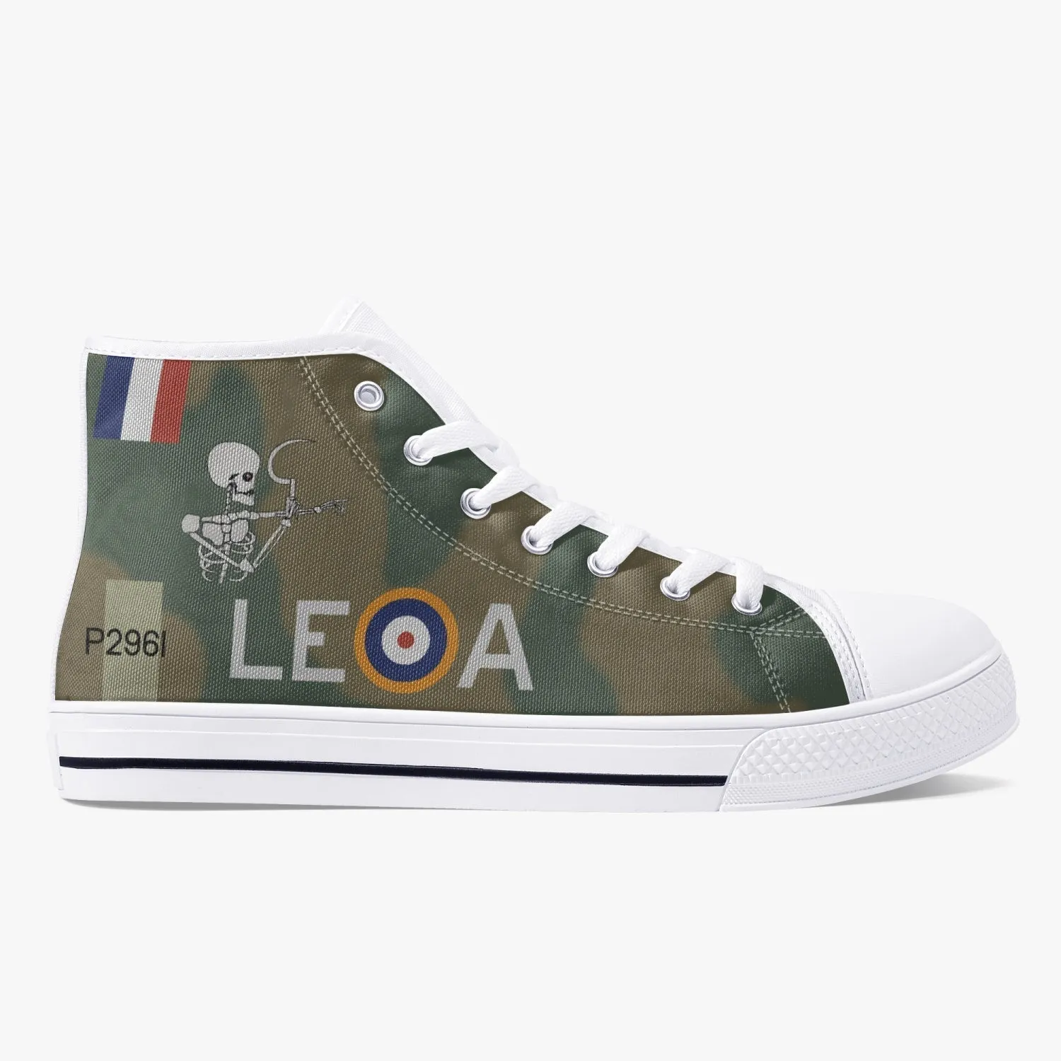 Hurricane "LE-A" High Top Canvas Shoes