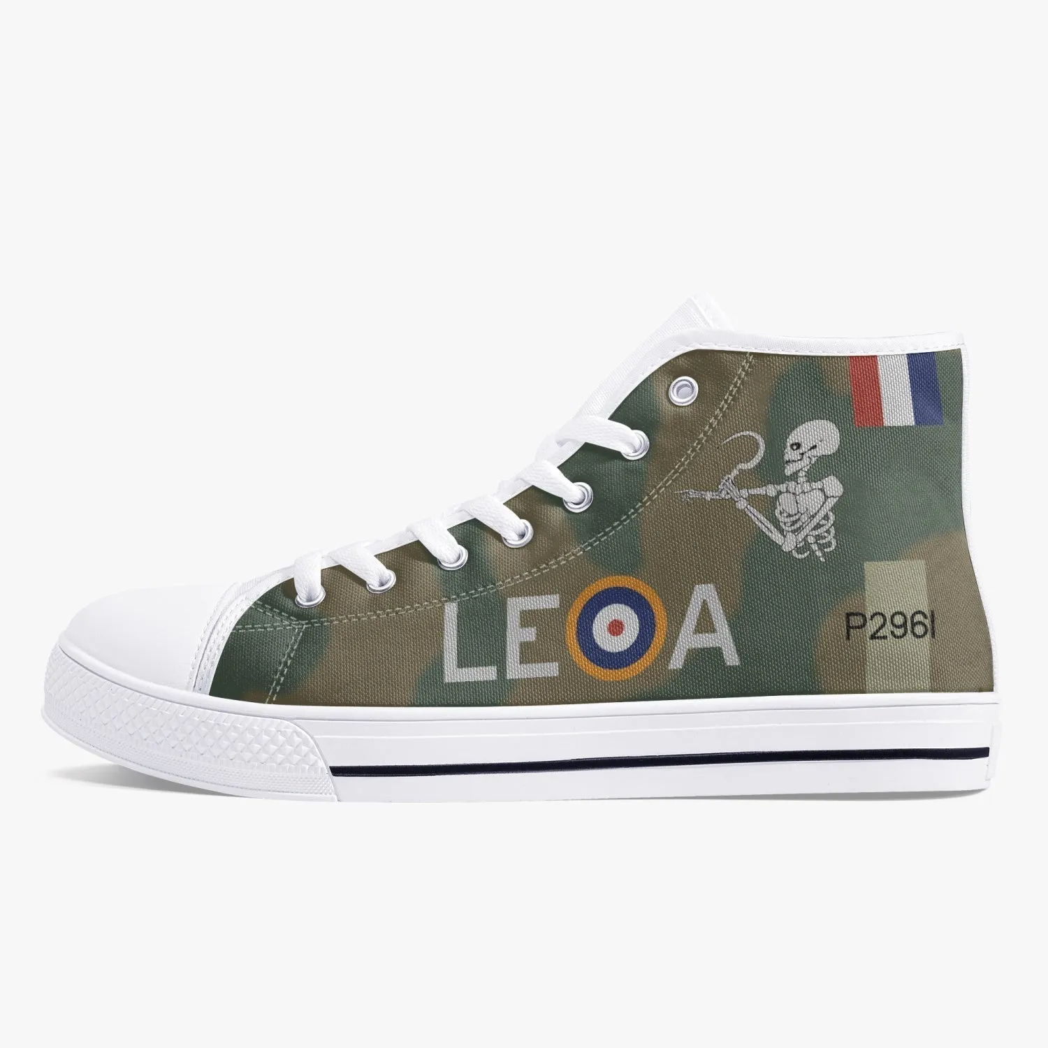 Hurricane "LE-A" High Top Canvas Shoes