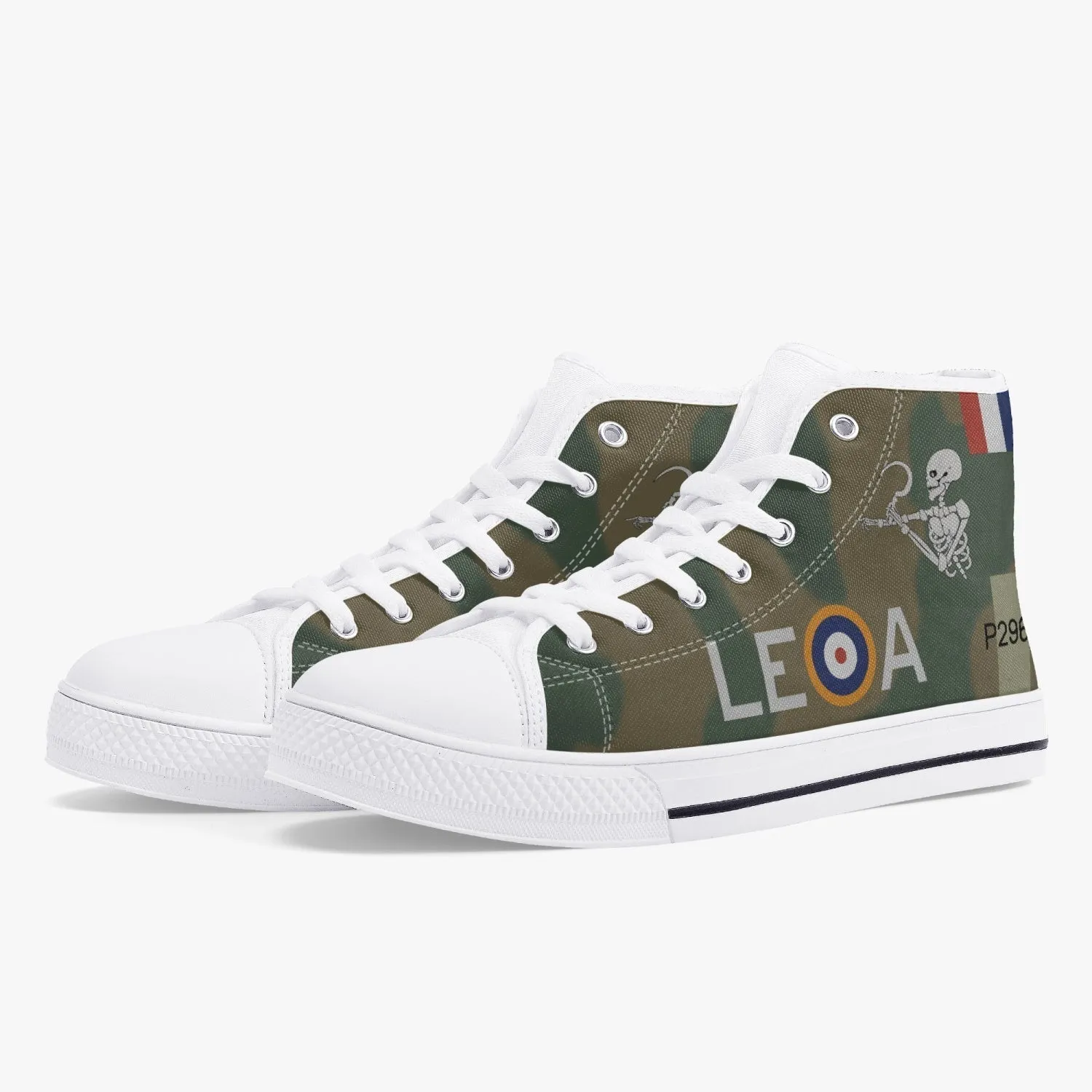 Hurricane "LE-A" High Top Canvas Shoes