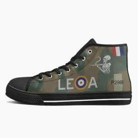 Hurricane "LE-A" High Top Canvas Shoes