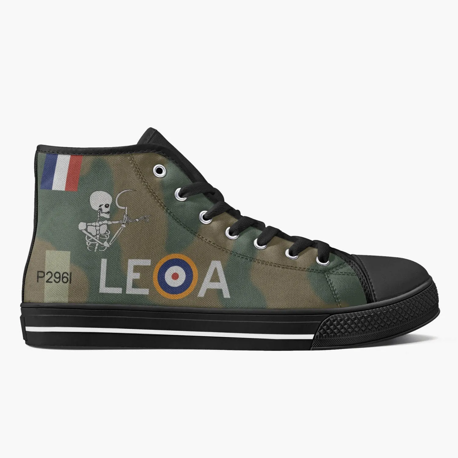 Hurricane "LE-A" High Top Canvas Shoes