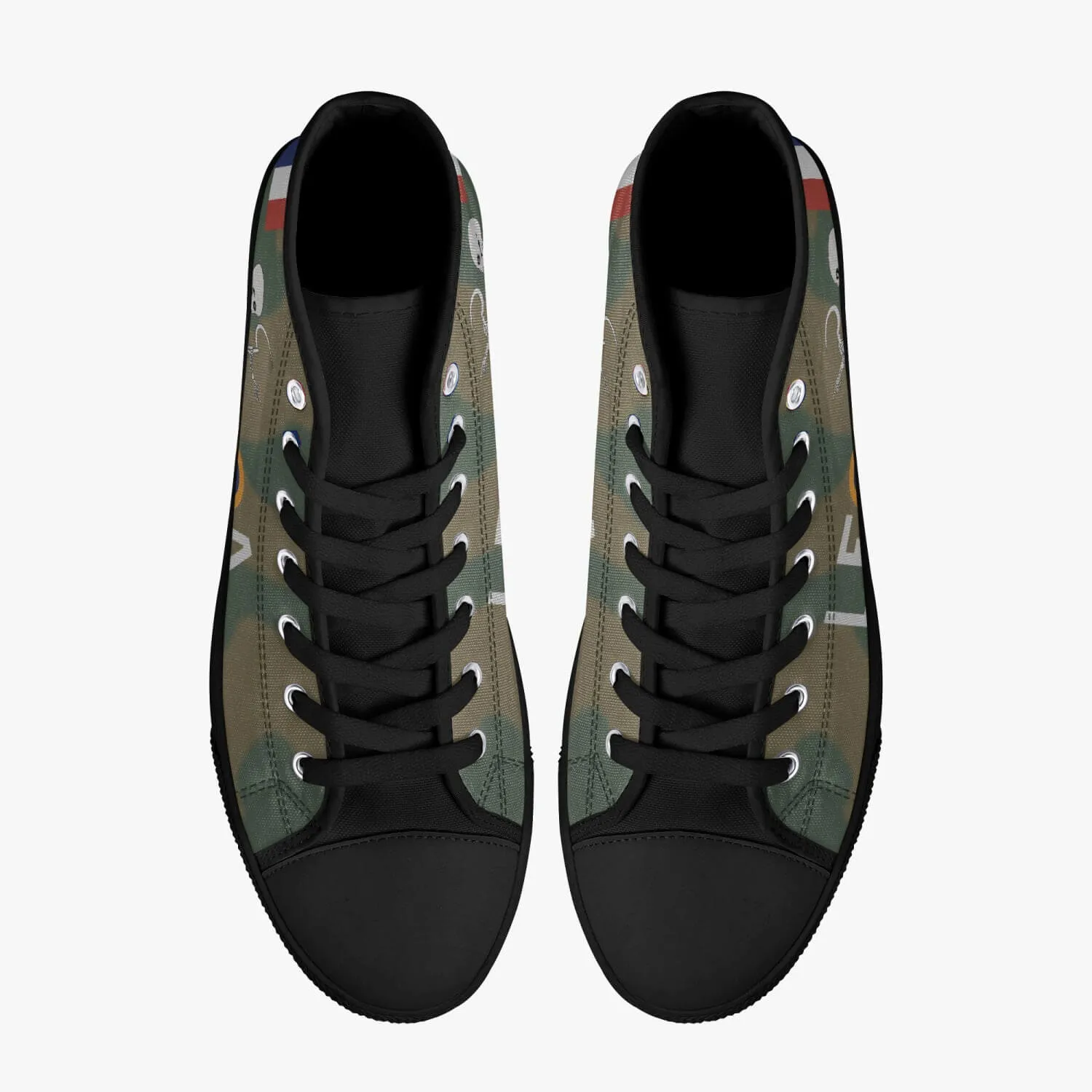 Hurricane "LE-A" High Top Canvas Shoes