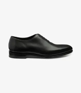 LOAKE WHOLEBURY BLACK OXFORD LEATHER SOLE F-MEDIUM