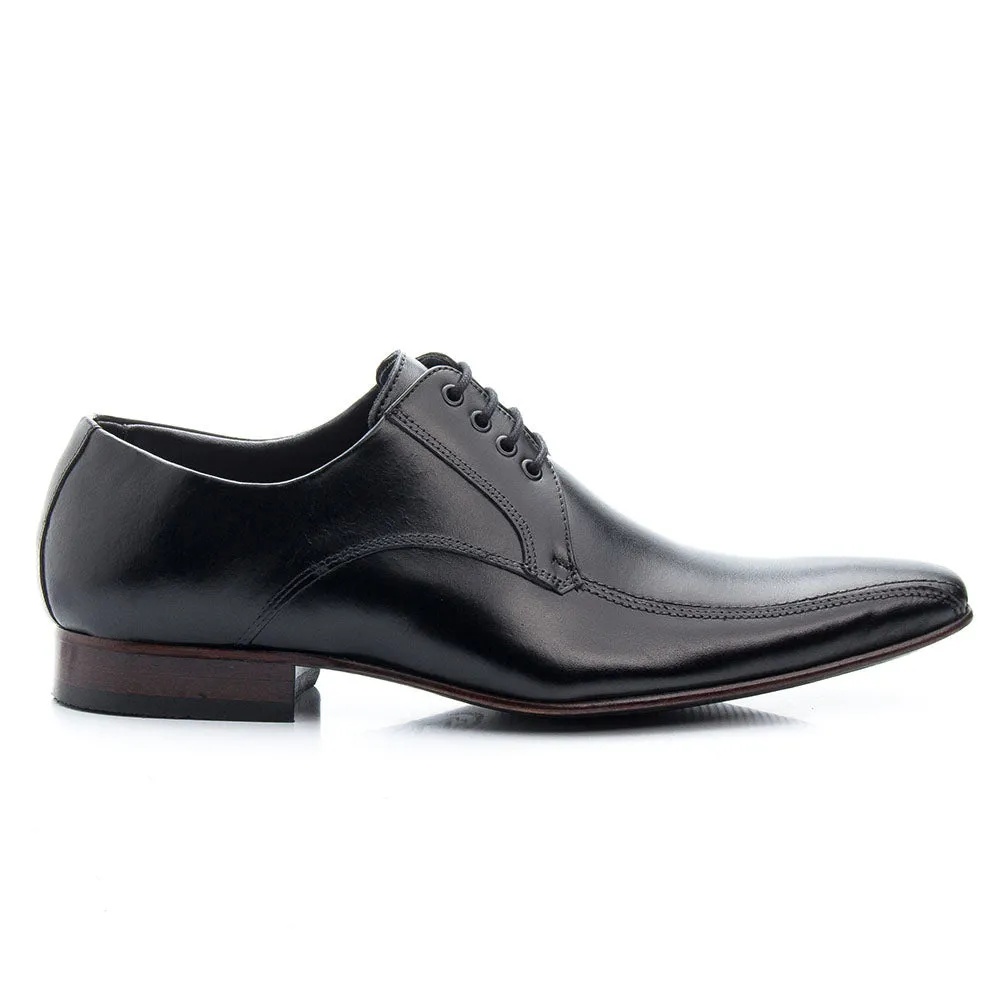 Mens Oxford Leather Classic Lace Up Leather Sole Dress Luxury