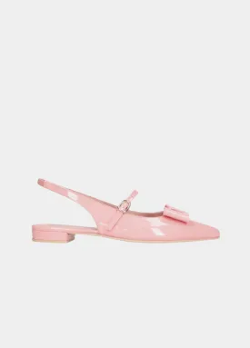 Pretty Ballerina Gorgeous Rose Pink Slingbacks