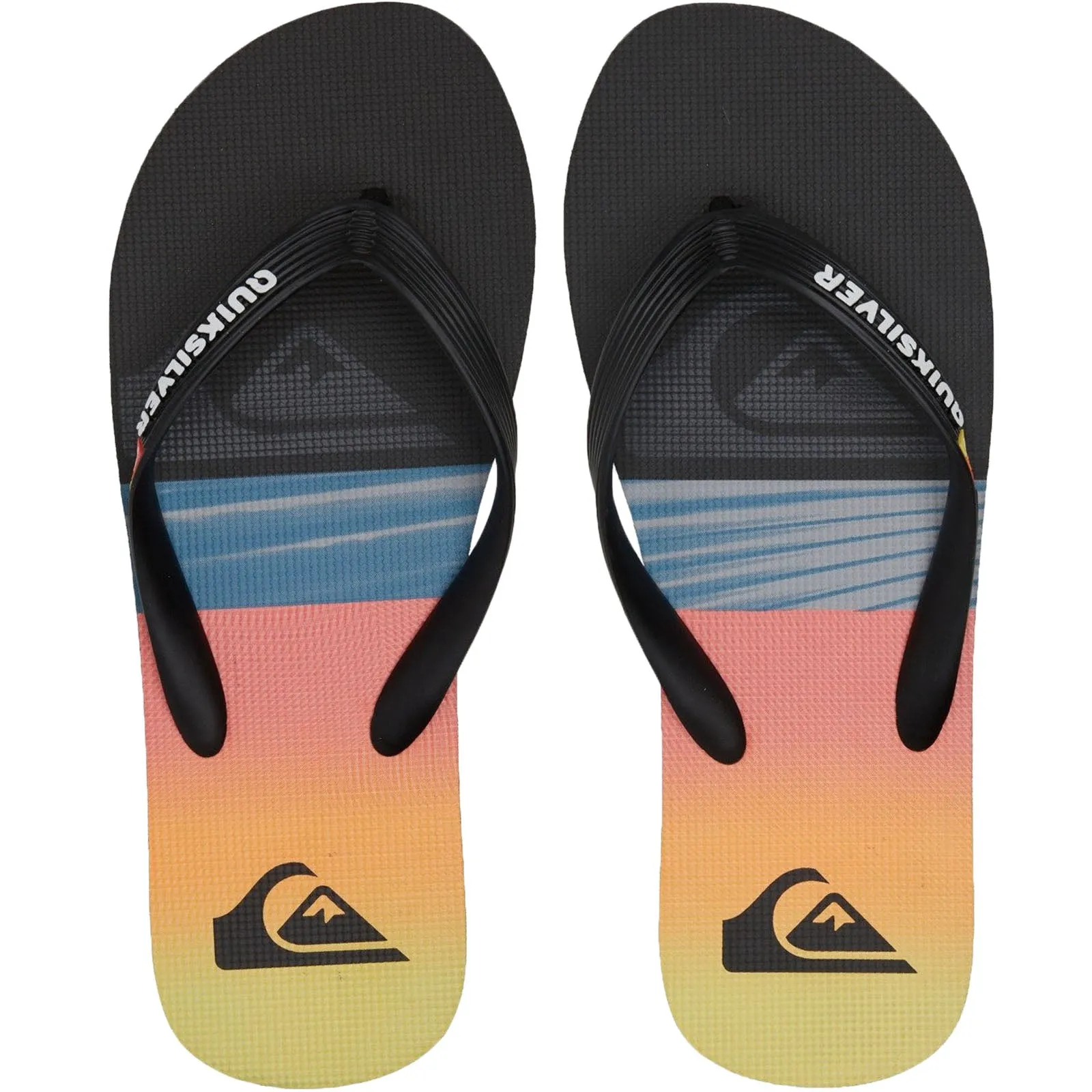 Quiksilver Mens MoloKai Panel Flip Flops
