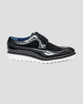 SG Rogue Sport Wingtip Brogues - Black