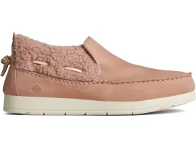 Sperry Womens Moc-Sider Teddy Slip On Shoes