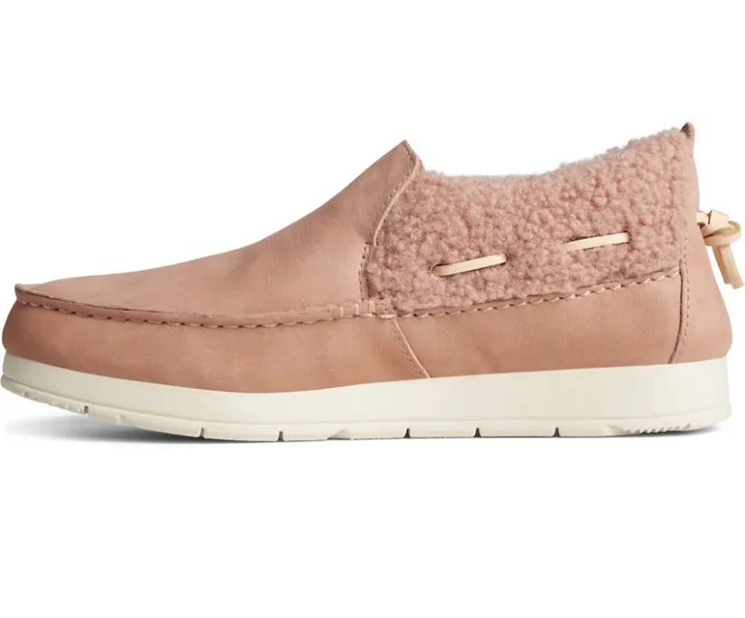 Sperry Womens Moc-Sider Teddy Slip On Shoes