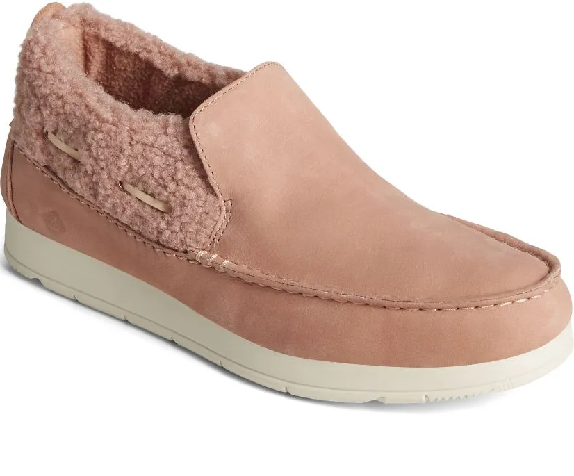Sperry Womens Moc-Sider Teddy Slip On Shoes