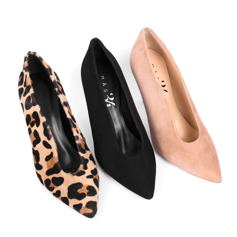 STILETTO AMALIA ANTE NATURAL TACÓN 8CM