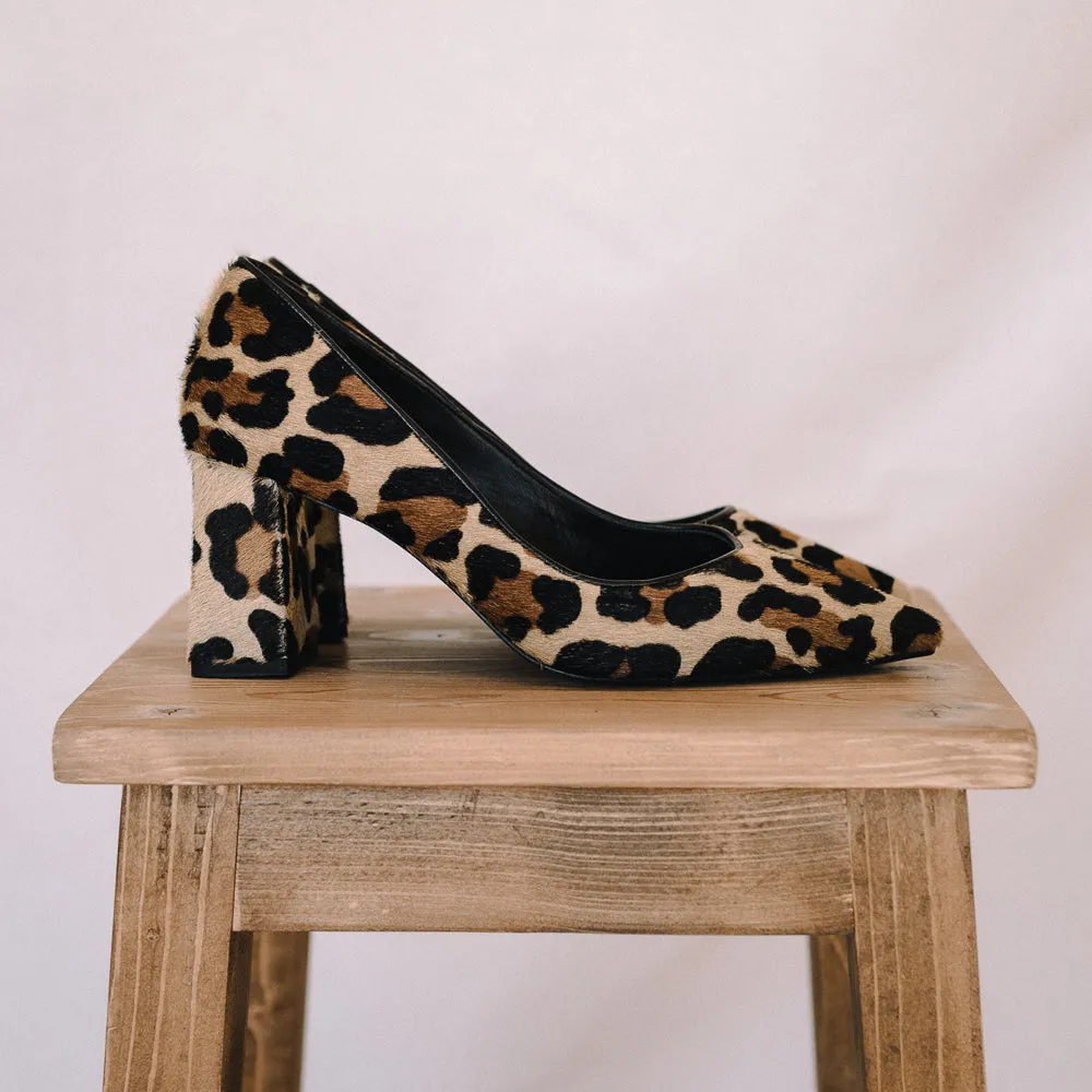 STILETTO NÚRIA PIEL EFECTO POTRO LEOPARDO 6CM