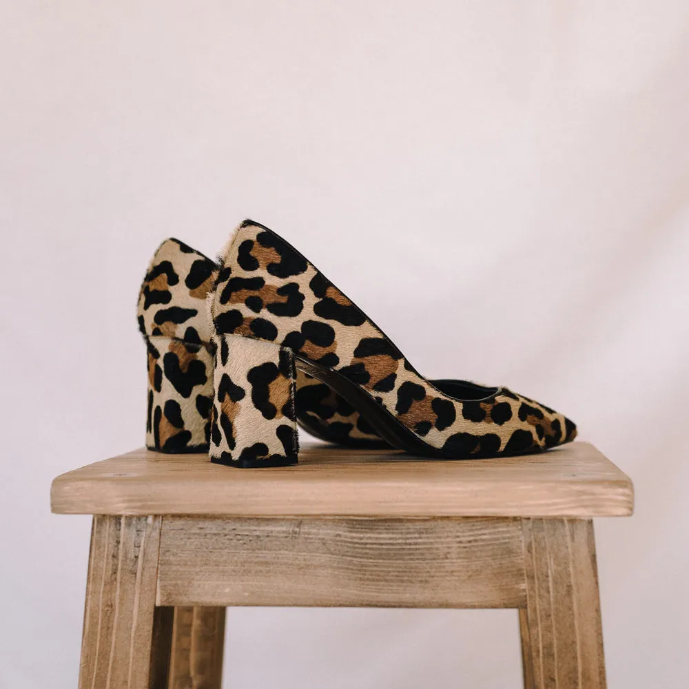 STILETTO NÚRIA PIEL EFECTO POTRO LEOPARDO 6CM