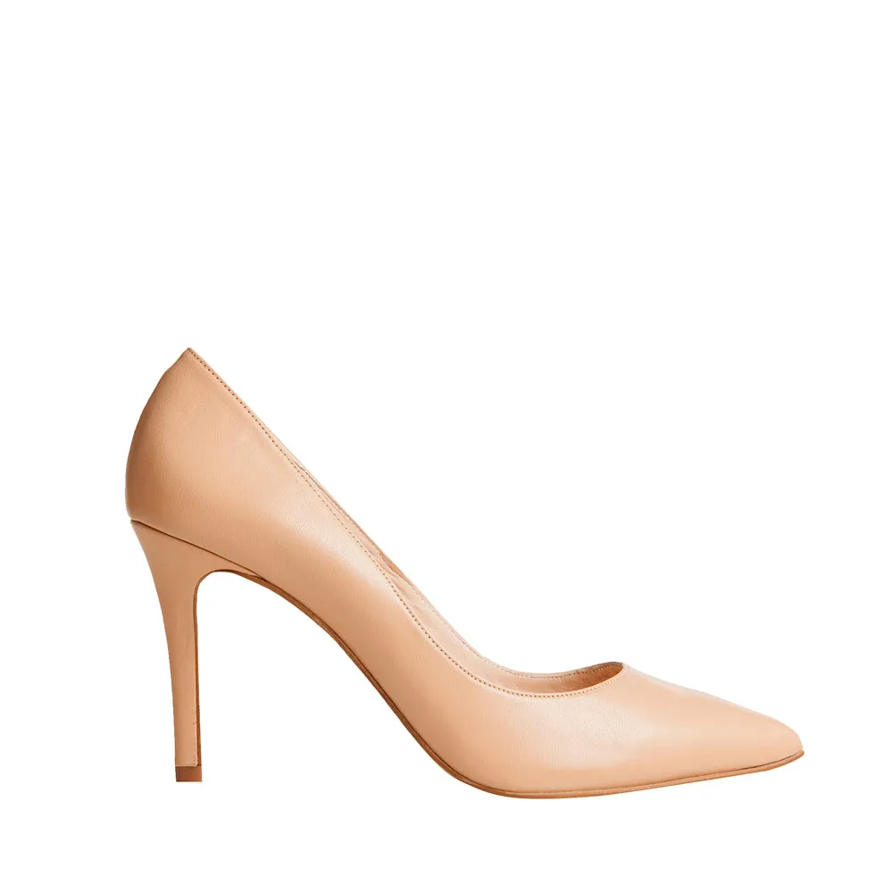STILETTO VEGA PIEL NUDE TACÓN 7,9CM