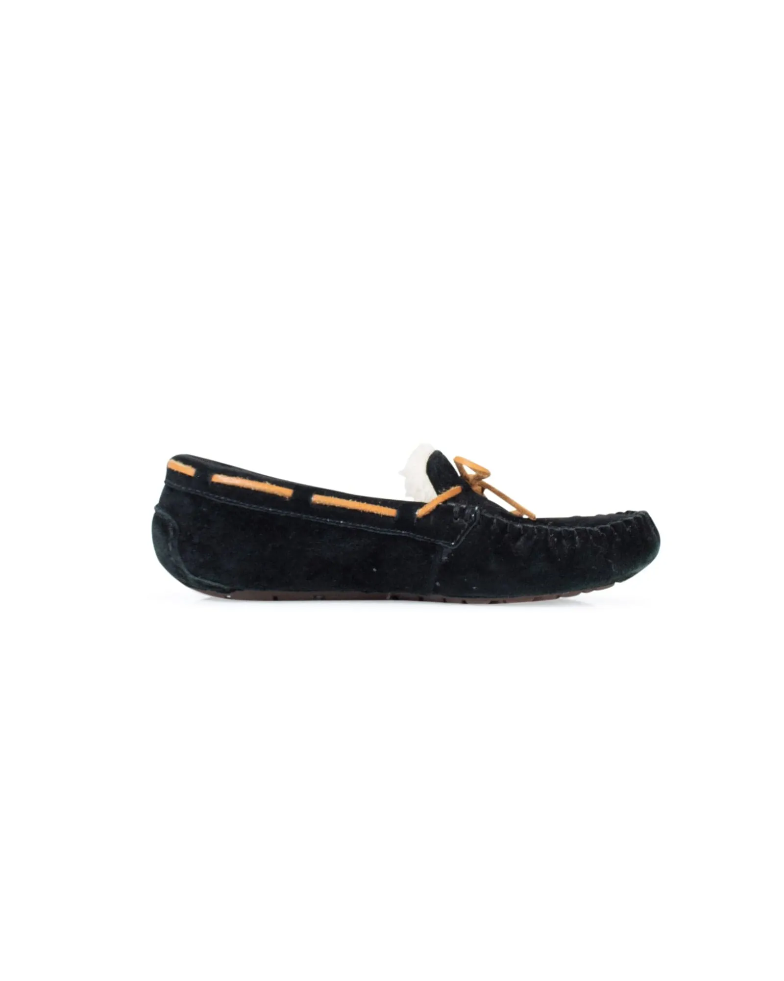 Suede Slip On Moccasins