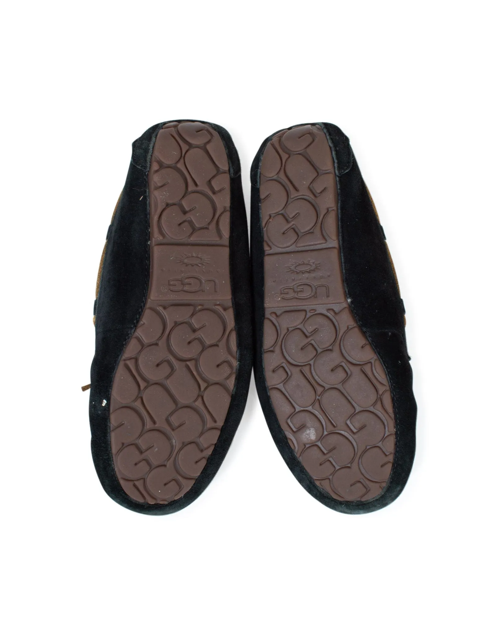Suede Slip On Moccasins