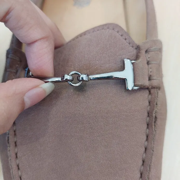 Tod's Beige Suede Loafers | Pre Loved |
