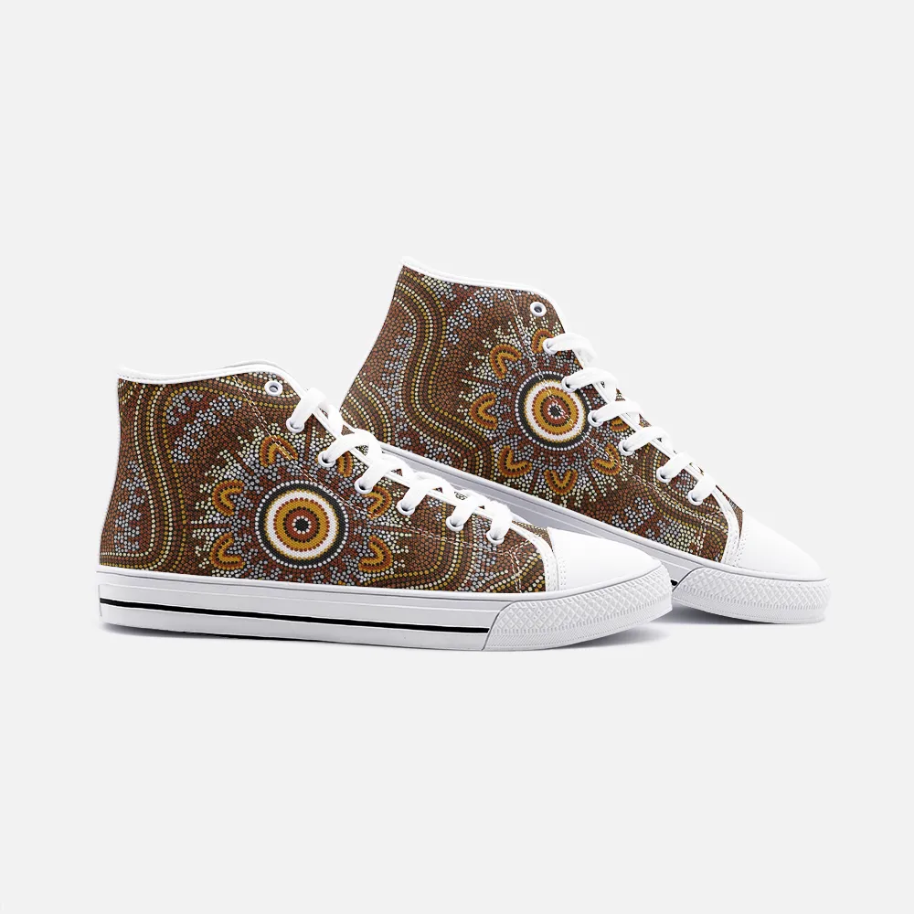 Unisex High Top Canvas Shoes