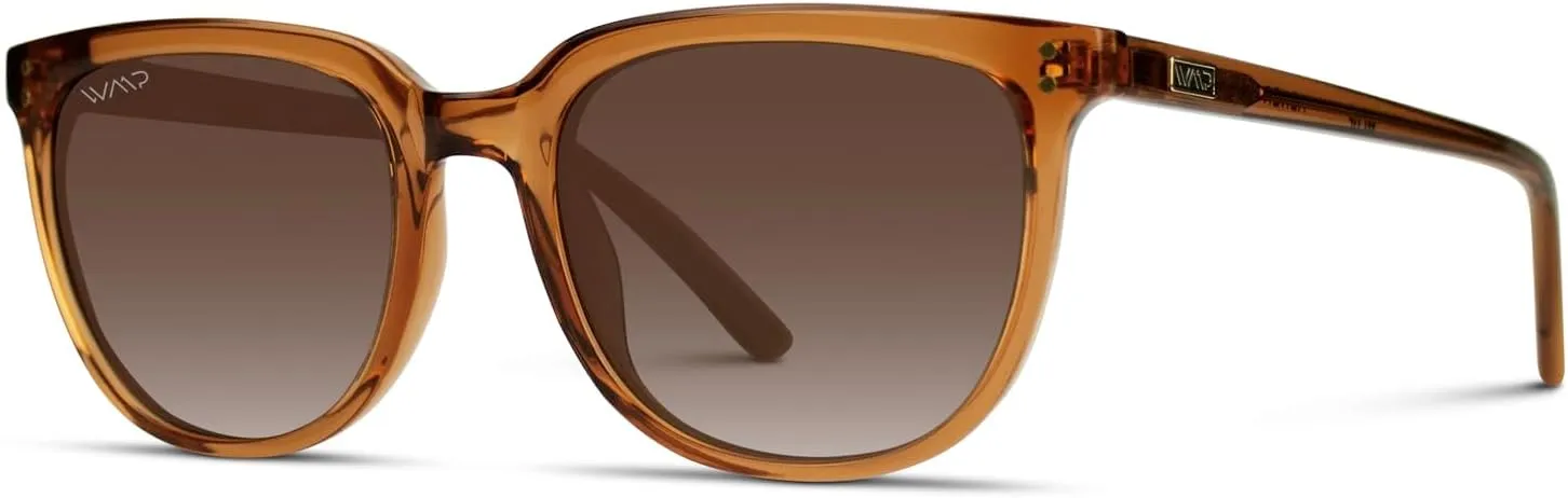 WearMe Pro Polarized Classic Retro Flat Square Unisex Sunglasses