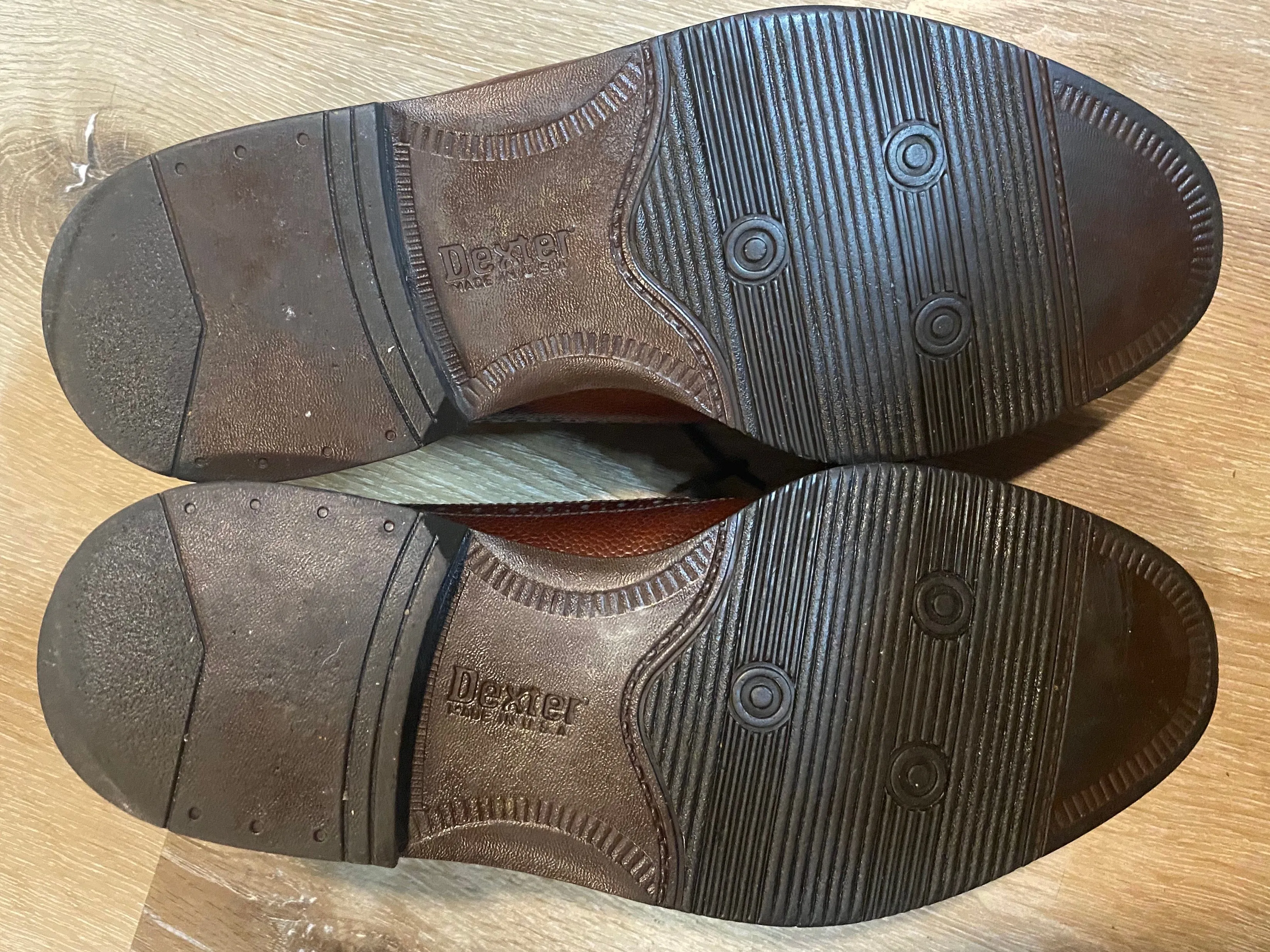 Wingtip Derby Dexter Derby Shoes 8.5M 41/42 (USA) As New